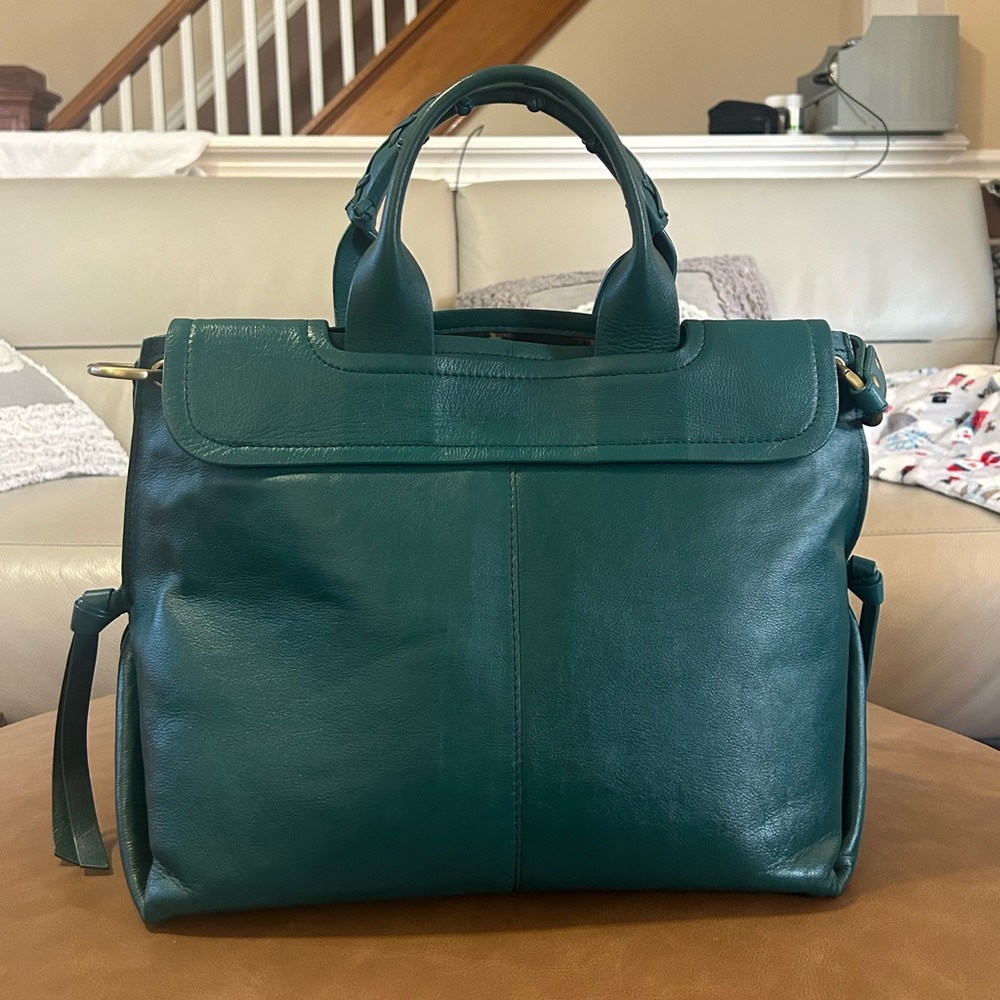 Maliparmi turquoise shoulder strapped bag